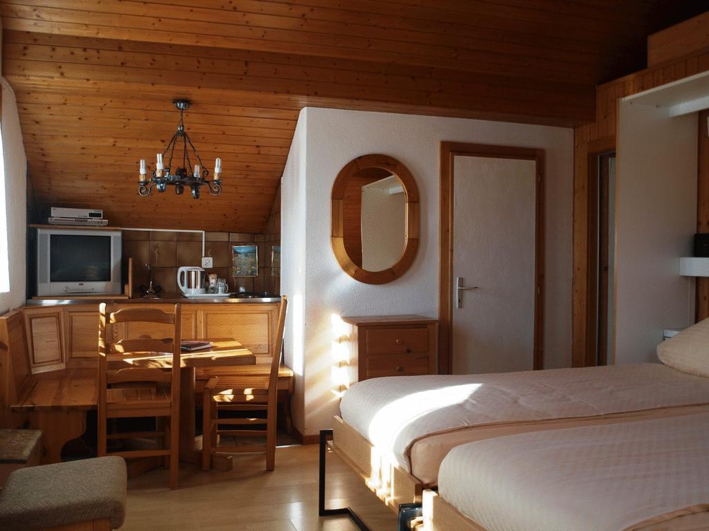 Au Bel Air Hotel Leysin Pokój zdjęcie